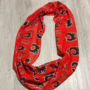 Calgary Flames Red Infinity Scarf